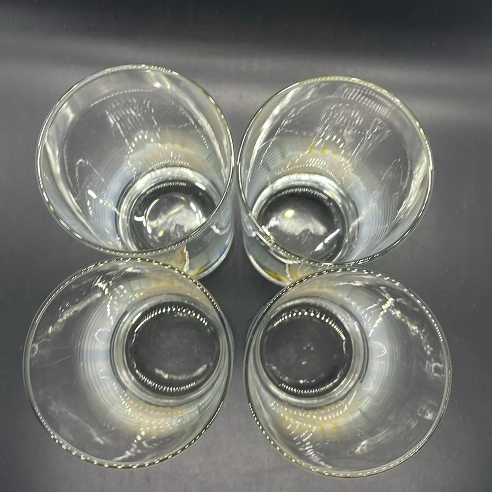 Vintage 90s Libby Sunflower Gingham 16 oz Drinking Glasses – Libbey Set of 4